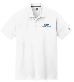 New Era Power Polo - NEA225 -Beis Plumbing