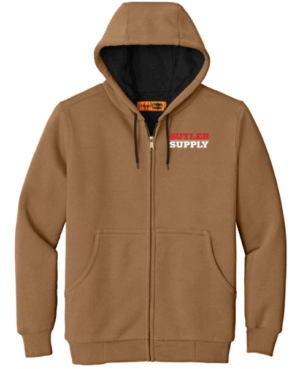 CornerStone - Heavyweight Full-Zip Hooded Sweatshirt with Thermal Lining - CS620  - Butler Supply