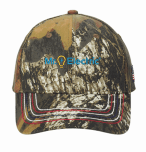 Port Authority Americana Contrast Stitch Camouflage Cap - C909  - Mr Electric
