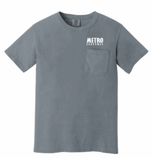 COMFORT COLORS  Heavyweight Ring Spun Pocket Tee - 6030  - Metro Electric