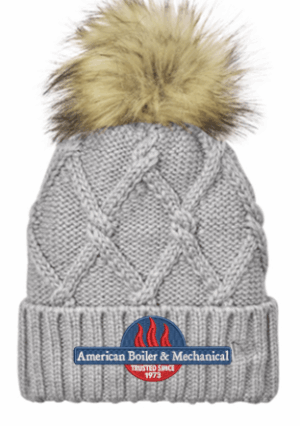 New Era Faux Fur Pom Beanie - NE911 - American Boiler