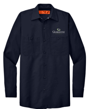 Red Kap Long Sleeve Industrial Work Shirt - SP14 - Guarantee Electric
