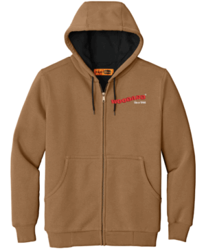 CornerStone - Heavyweight Full-Zip Hooded Sweatshirt with Thermal Lining - CS620  -  Woodard