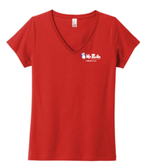 District Women's The Concert Tee V-Neck - DT5002 - Mr Rooter