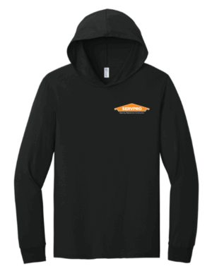 Jerzees Classics Unisex Cotton Long Sleeve Hooded T-Shirt - 363LH  - ServPro