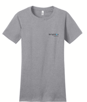 District Women's Fitted The Concert Tee - DT5001 - Brighton Electric