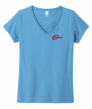 District Women's The Concert Tee V-Neck - DT5002  - Commercial Electric Motor