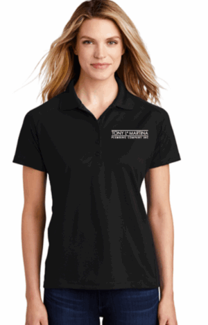 Sport-Tek Women's Dri-Mesh Pro Polo - L474 - Tony LaMartina Plumbing