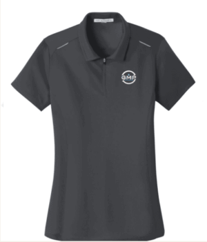 Port Authority Women's Pinpoint Mesh Zip Polo - L580 - GMP Plumbing