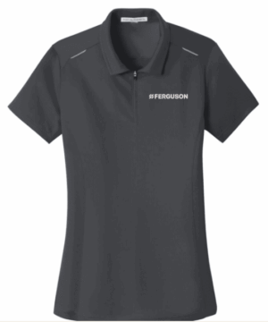 Port Authority Women's Pinpoint Mesh Zip Polo - L580 - Ferguson