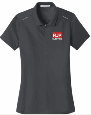 Port Authority Women's Pinpoint Mesh Zip Polo - L580  - RJP