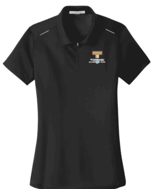Port Authority Women's Pinpoint Mesh Zip Polo - L580 - Torrisi