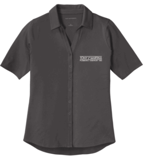 Port Authority Women's City Stretch Top - LK682 - Tony LaMartina Plumbing