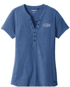 OGIO Women's Tread Henley - LOG136 -Linek Plumbing