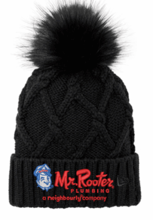 New Era Faux Fur Pom Beanie - NE911 - Mr Rooter