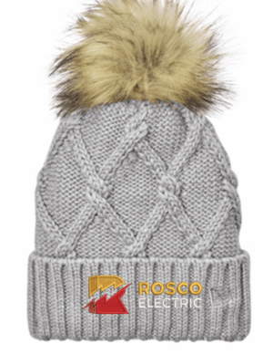 New Era Faux Fur Pom Beanie - NE911 - Rosco
