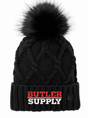 New Era Faux Fur Pom Beanie - NE911  - Butler Supply