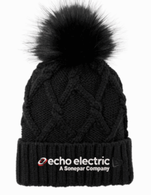 New Era Faux Fur Pom Beanie - NE911  - Echo Electric