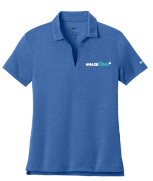 Nike Women's Dri-FIT Smooth Heather Polo - NKFQ4793 - Amaze Clean