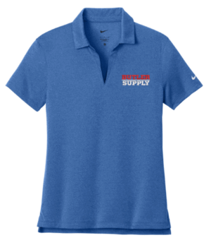 Nike Women's Dri-FIT Smooth Heather Polo - NKFQ4793  - Butler Supply