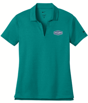 Nike Women's Dri-FIT Smooth Heather Polo - NKFQ4793 -Linek Plumbing
