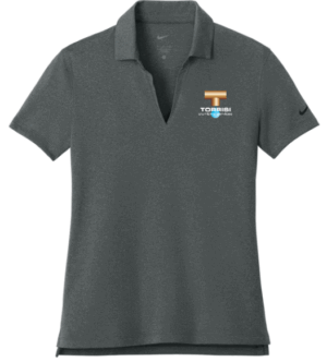 Nike Women's Dri-FIT Smooth Heather Polo - NKFQ4793 - Torrisi