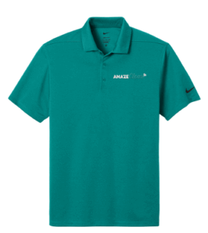 Nike Dri-FIT Smooth Heather Polo - NKFQ4794 - Amaze Clean