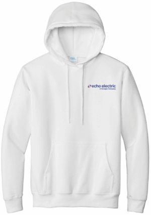 Port & Company - Essential Fleece Pullover Hooded Sweatshirt - PC90H  - Echo Electric