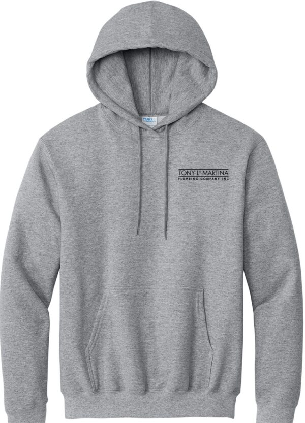 Port & Company - Essential Fleece Pullover Hooded Sweatshirt - PC90H - Tony LaMartina Plumbing