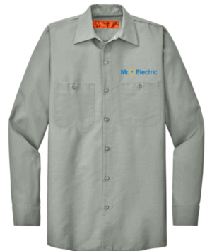 Red Kap Long Sleeve Industrial Work Shirt - SP14  - Mr Electric