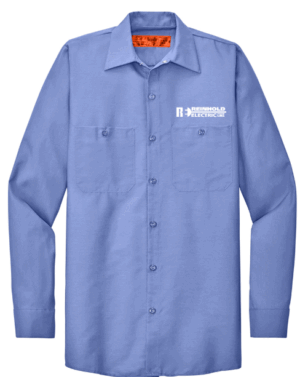 Red Kap Long Sleeve Industrial Work Shirt - SP14 - Reinhold