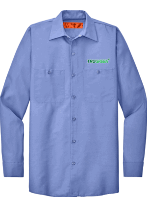 Red Kap Long Sleeve Industrial Work Shirt - SP14 - TruGreen