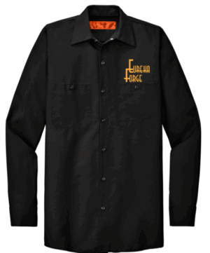 Red Kap Long Sleeve Industrial Work Shirt - SP14 - Eureka Forge