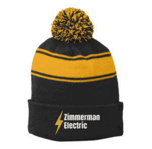 Sport-Tek Stripe Pom Pom Beanie - STC28 - Zimmerman