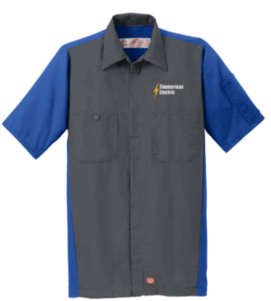 Red Kap Short Sleeve Ripstop Crew Shirt - SY20 - Zimmerman