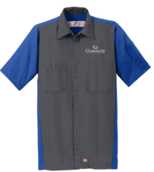 Red Kap Short Sleeve Ripstop Crew Shirt - SY20 - Guarantee Electric