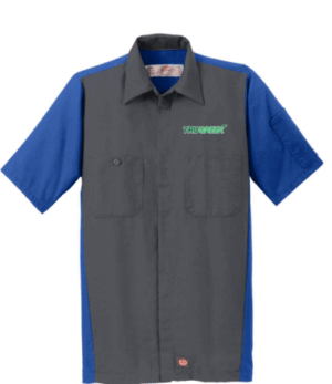 Red Kap Short Sleeve Ripstop Crew Shirt - SY20 - TruGreen