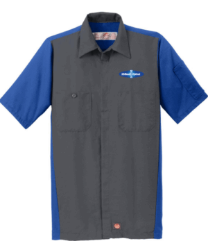 Red Kap Short Sleeve Ripstop Crew Shirt - SY20 - Midland Optical