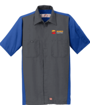 Red Kap Short Sleeve Ripstop Crew Shirt - SY20 - Rosco