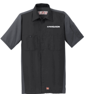 Red Kap Short Sleeve Ripstop Crew Shirt - SY20 - Ferguson