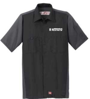Red Kap Short Sleeve Ripstop Crew Shirt - SY20 - Reinhold