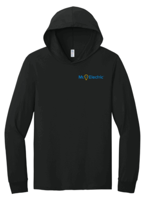 Jerzees Classics Unisex Cotton Long Sleeve Hooded T-Shirt - 363LH  - Mr Electric