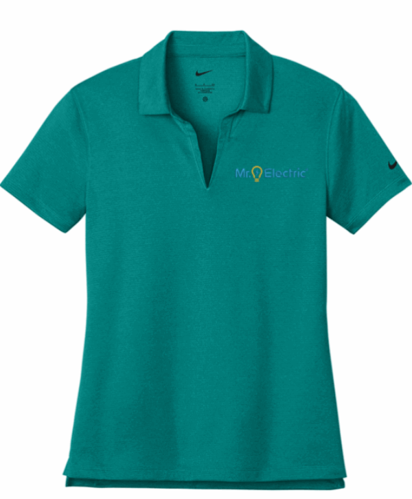Nike Women's Dri-FIT Smooth Heather Polo - NKFQ4793  - Mr Electric