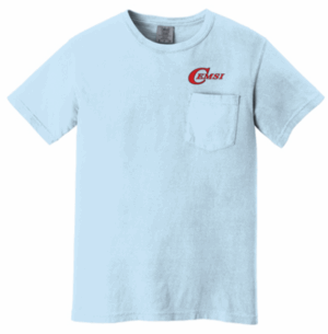 COMFORT COLORS  Heavyweight Ring Spun Pocket Tee - 6030  - Commercial Electric Motor