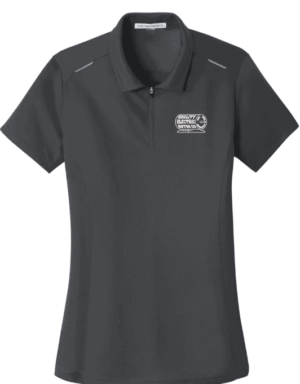 Port Authority Women's Pinpoint Mesh Zip Polo - L580  - Quality Electric Motor