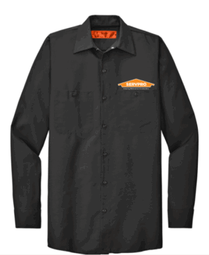 Red Kap Long Sleeve Industrial Work Shirt - SP14  - ServPro