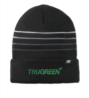 TravisMathew Striped Cuffed Beanie - TM1MY393 - TruGreen