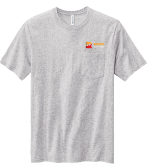 Volunteer Knitwear All-American Pocket Tee - VL100P - Rosco