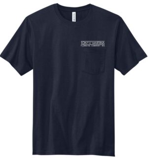 Volunteer Knitwear All-American Pocket Tee - VL100P - Tony LaMartina Plumbing