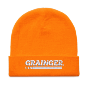 CUFF SAFETY BEANIE SAFETY, ONE SIZE - AS-1107F -Grainger